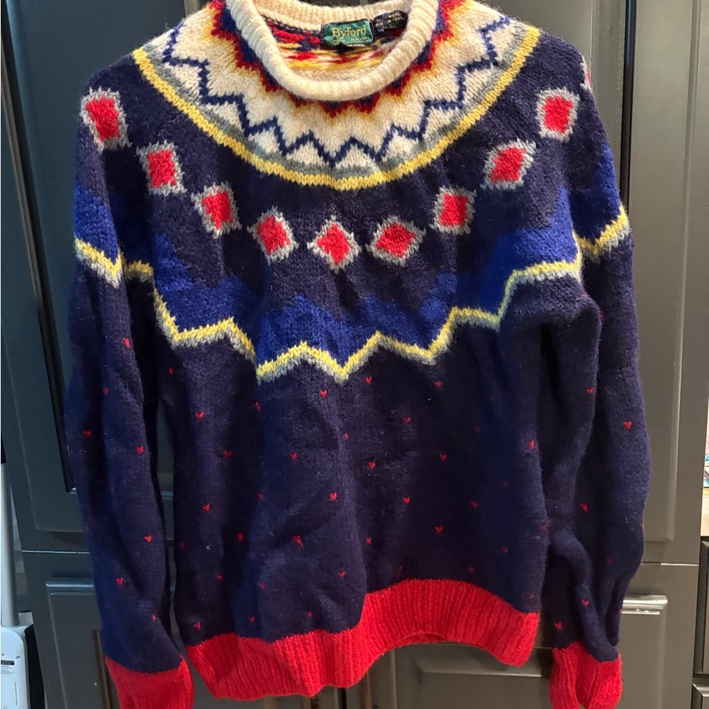 Byford Men's Crewneck Wool Sweater